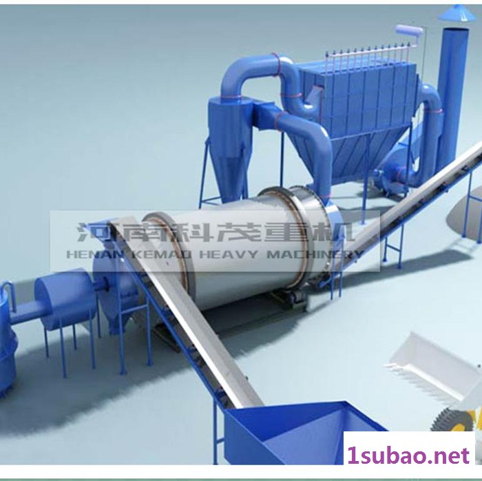 环保三回程烘干机厂家 科茂重机小型沙子滚筒烘干机 卧式烘沙机设备 电加热转筒干燥设备图6