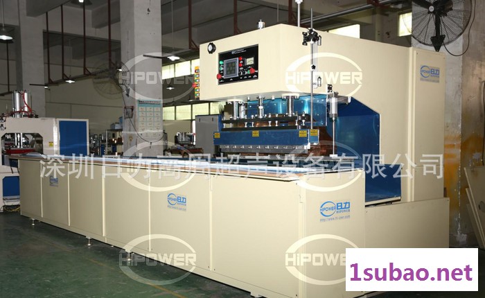 自动行走式帆布高周波拼接机，户外塑料篷布高频热合机图2