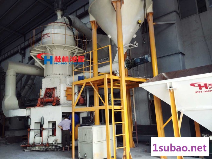 桂林鸿程 HLMX立式磨粉机辉绿岩磨粉设备节能雷蒙磨粉机图2