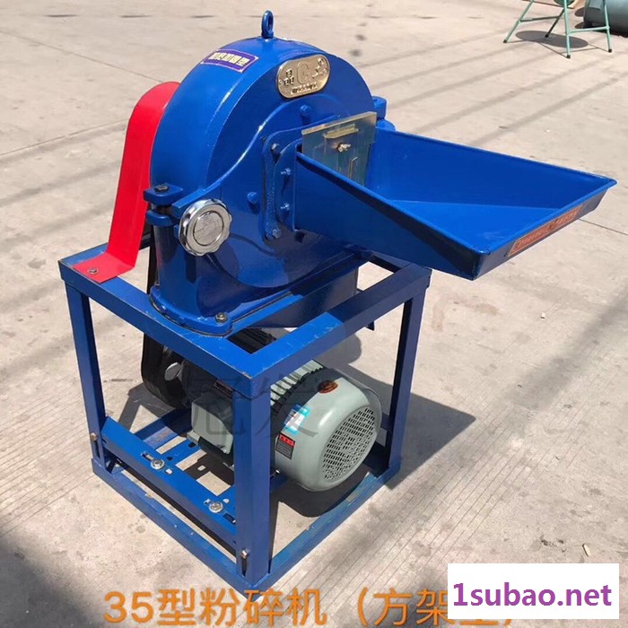 冠发单相电小麦磨粉机 粮食磨粉机 新型磨面机价格图7