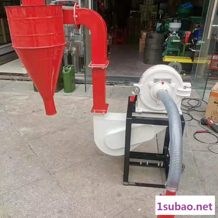 冠发单相电小麦磨粉机 粮食磨粉机 新型磨面机价格图4