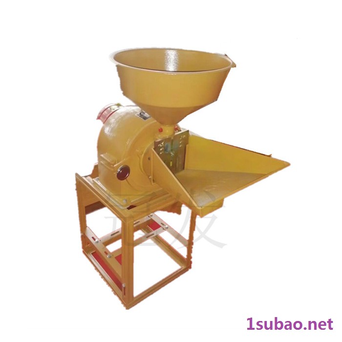 冠发 家用小麦磨粉机 多功能粮食粉碎机 粉碎机磨粉机图5
