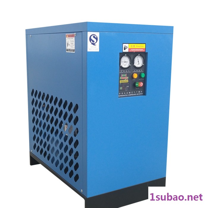 上海沪盛1立方冷冻式干燥机 除水除油空压机冷干机厂家 后处理设备压缩空气冷干机 油水分离器图2