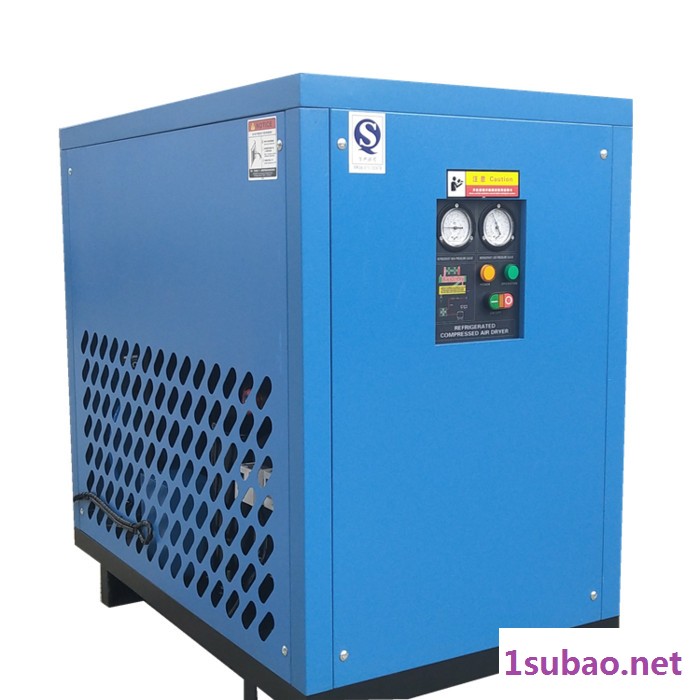上海沪盛1立方冷冻式干燥机 除水除油空压机冷干机厂家 后处理设备压缩空气冷干机 油水分离器图3
