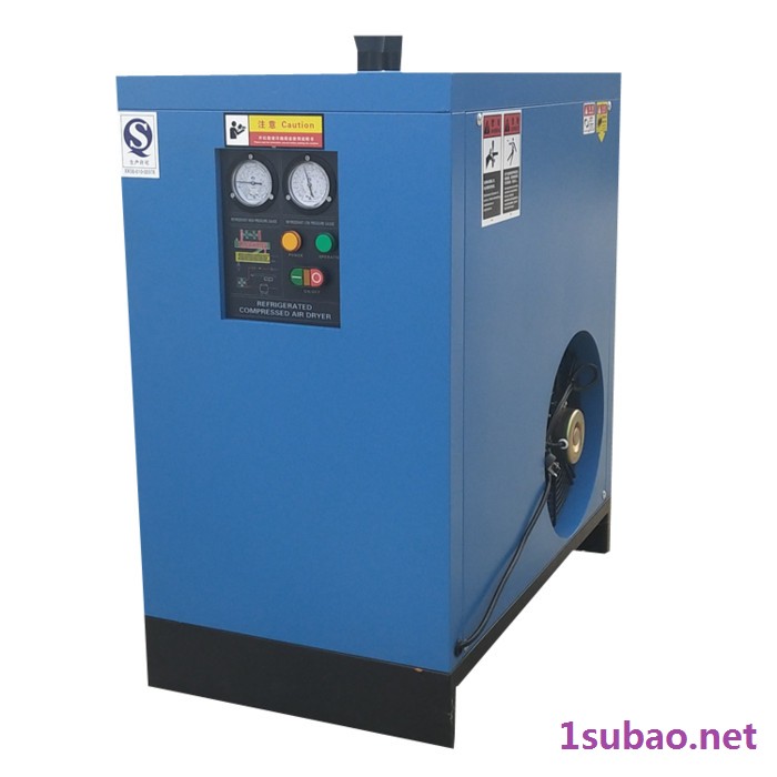 上海沪盛1立方冷冻式干燥机 除水除油空压机冷干机厂家 后处理设备压缩空气冷干机 油水分离器图4