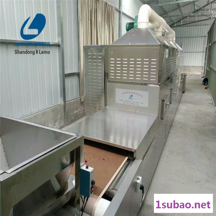 LEMO 茶叶杀青设备#玫瑰花烘干机#山东磊沐微波干燥杀菌一体机图2