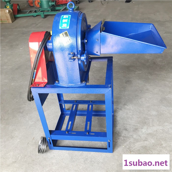 冠发中药磨粉机 粮食磨粉机 大型玉米破碎磨面机图4