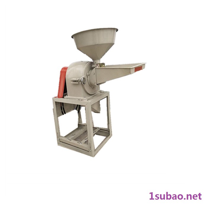 冠发中药磨粉机 粮食磨粉机 大型玉米破碎磨面机图6