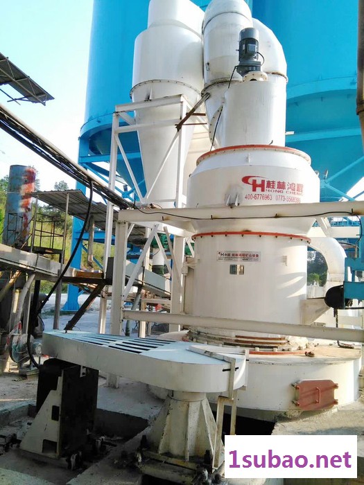 桂林鸿程HC1700大型雷蒙磨 方解石高压磨粉机矿石干式磨粉设备图2