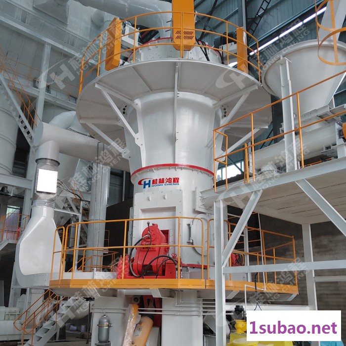 桂林鸿程 矿石超细磨粉机 超细立式磨粉机 微粉立磨机图7