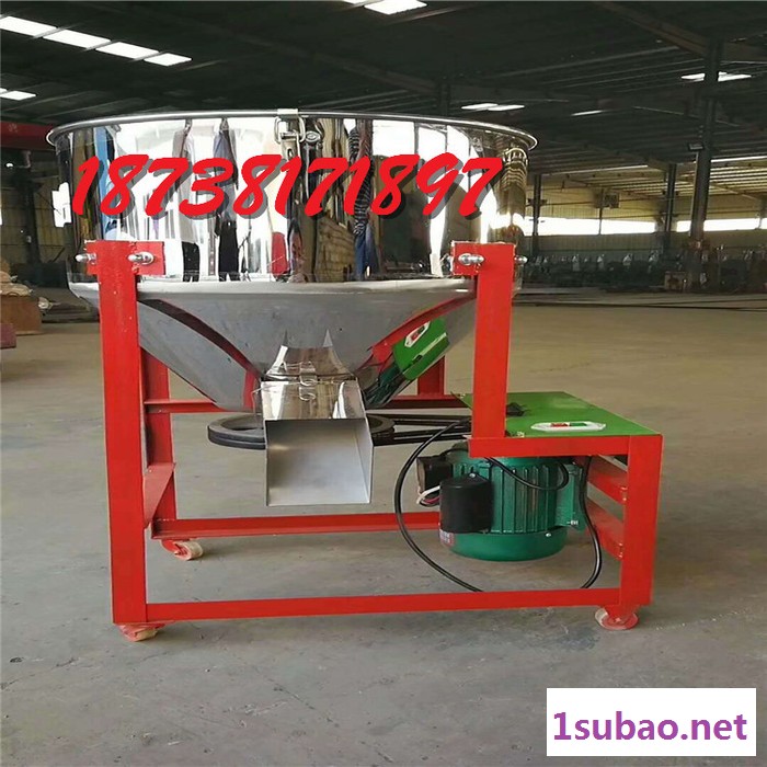 SY-150KG小麦玉米种子搅拌机鸡鸭饲料搅拌罐农药肥料混合机不锈钢包衣拌种机牛羊草料干湿两用拌料机立式塑料颗粒混料机图4
