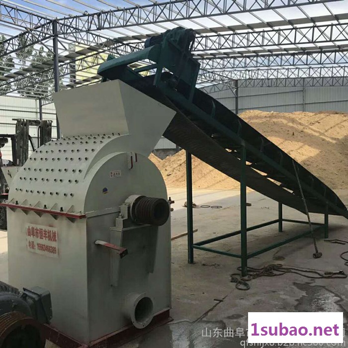 恒丰 供应木材粉碎机 制香木粉机 辊碾式木屑纤维磨粉机图6