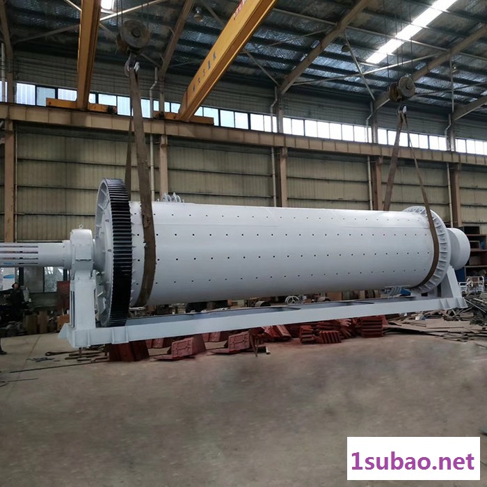 邦隆1830X7000脱硫湿式球磨机 石膏干式磨粉机图3