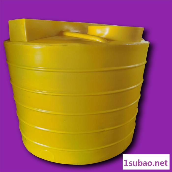 4吨化工储罐 信诚塑业加工4立方PE滚塑塑料大罐 PE4吨水箱图2