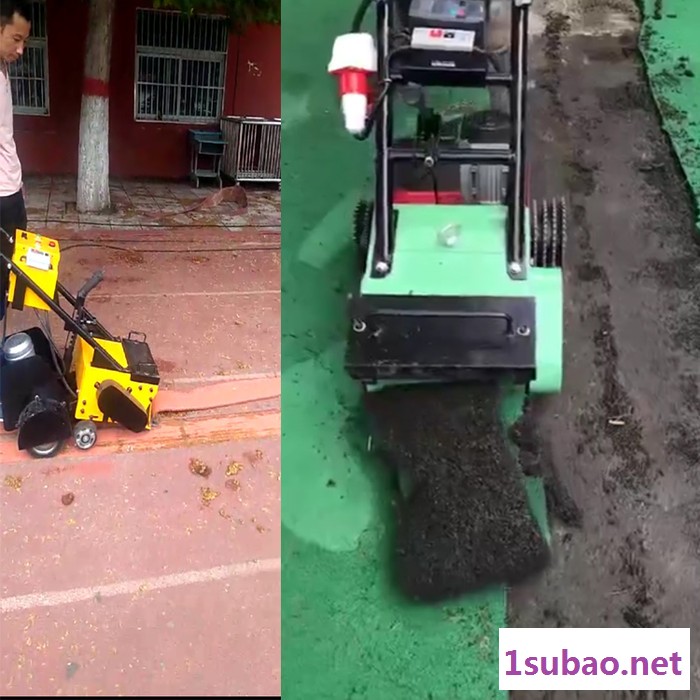 珠海 塑胶旧场地清除机 清除旧塑胶机器 节约工时图7