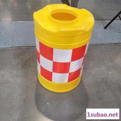 恒泰吹塑防撞桶 注水反光塑料滚塑防撞桶道路设施注塑防撞桶