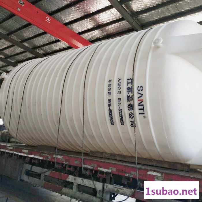 圣泰立式塑料储罐,聚乙烯塑料罐,PE储罐,酸碱原料桶滚塑加厚图5