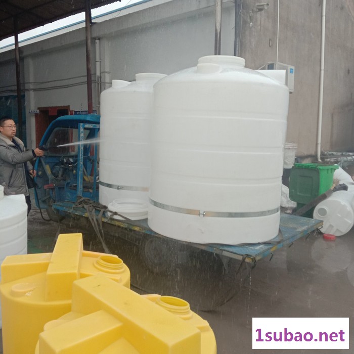 华社立式全新塑料储罐水塔8吨储水桶PE水箱消防环保应急储存减水剂化工桶 全新滚塑加厚图2