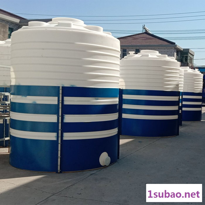 华社立式全新塑料储罐水塔8吨储水桶PE水箱消防环保应急储存减水剂化工桶 全新滚塑加厚图6