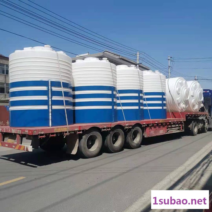 华社立式全新塑料储罐水塔8吨储水桶PE水箱消防环保应急储存减水剂化工桶 全新滚塑加厚图4