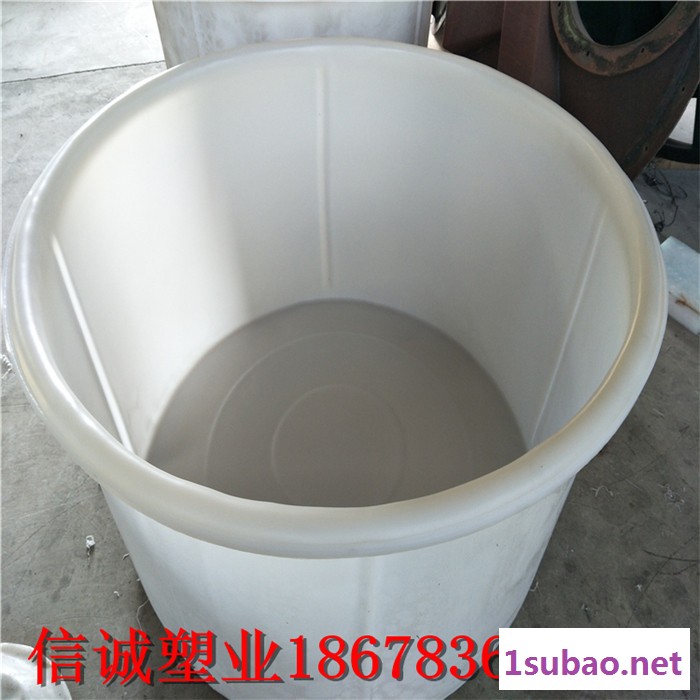 信诚300升塑料罐滚塑一体成型300公斤塑料桶pe储罐图2