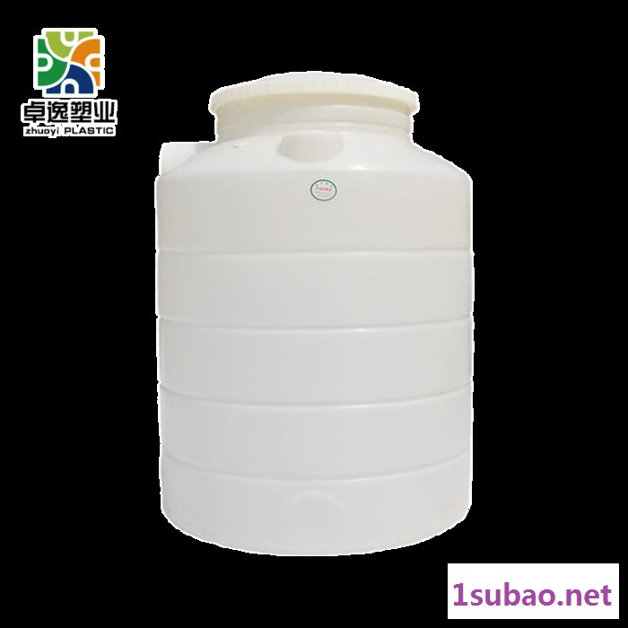 卓逸立式 0.25  大型滚塑PE水塔 耐酸碱塑料储罐 塑料水塔生产厂家图2