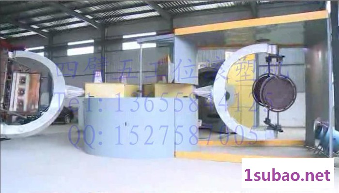 转盘式多工位滚塑机 滚塑设备厂家图3