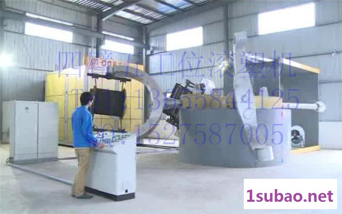 转盘式多工位滚塑机 滚塑设备厂家图2