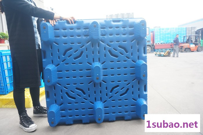 江苏力库-九脚吹塑托盘,吹塑托盘,货架托盘,四面进叉车图3