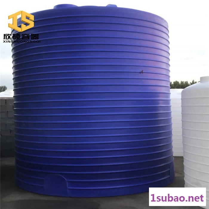 欣硕PT-8000 8吨塑料桶8T减水剂储罐8000立方化工水箱85吨工业酒精储罐8000L滚塑水塔厂家直供图3