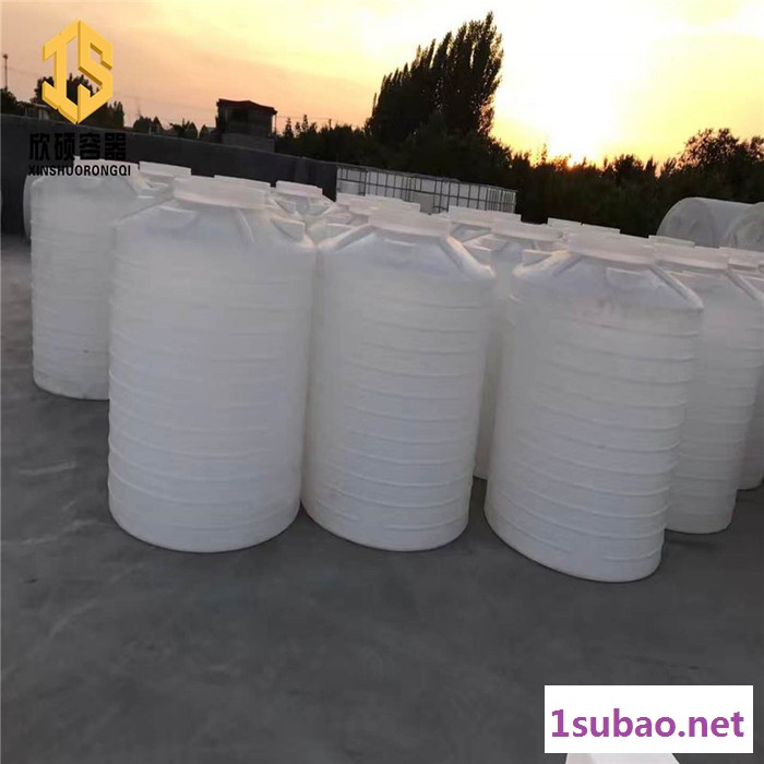 欣硕PT-8000 8吨塑料桶8T减水剂储罐8000立方化工水箱85吨工业酒精储罐8000L滚塑水塔厂家直供图4