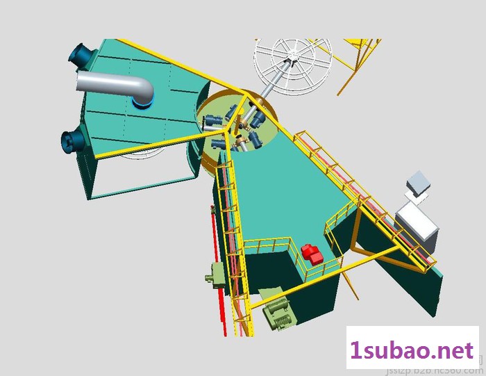 **  2500塔式三工位滚塑机 滚塑设备 质量保证图2