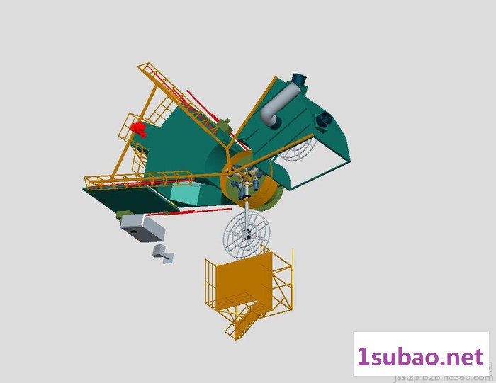 **  2500塔式三工位滚塑机 滚塑设备 质量保证图4