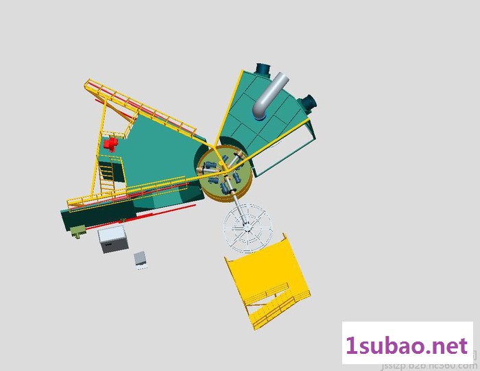 **  2500塔式三工位滚塑机 滚塑设备 质量保证图3