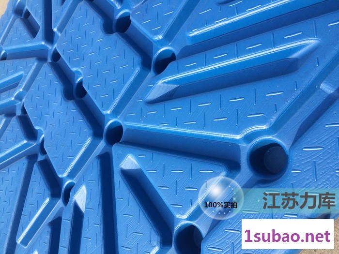 江苏力库-一体成型吹塑托盘 塑料托盘易清洗抗腐蚀化学性能稳定，可叉车使用 可上货架图5