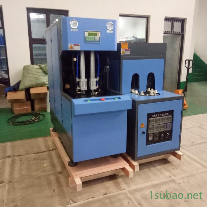 **吹瓶机矿泉水瓶玻璃水瓶广口瓶pet半自动吹瓶机吹塑机图5