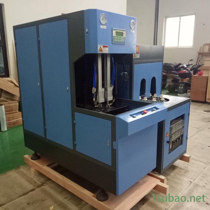 **吹瓶机矿泉水瓶玻璃水瓶广口瓶pet半自动吹瓶机吹塑机图8