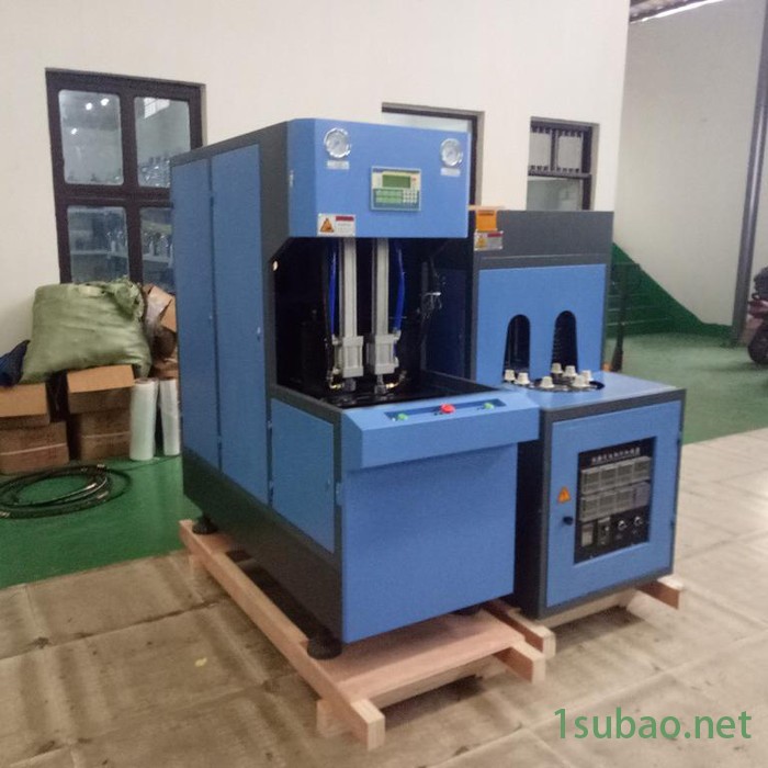 **吹瓶机矿泉水瓶玻璃水瓶广口瓶pet半自动吹瓶机吹塑机图2