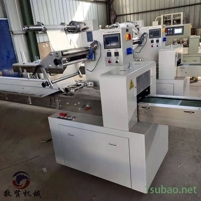 厂家直供食品包装机糖果月饼包装机械枕式包装机伺服机器图2