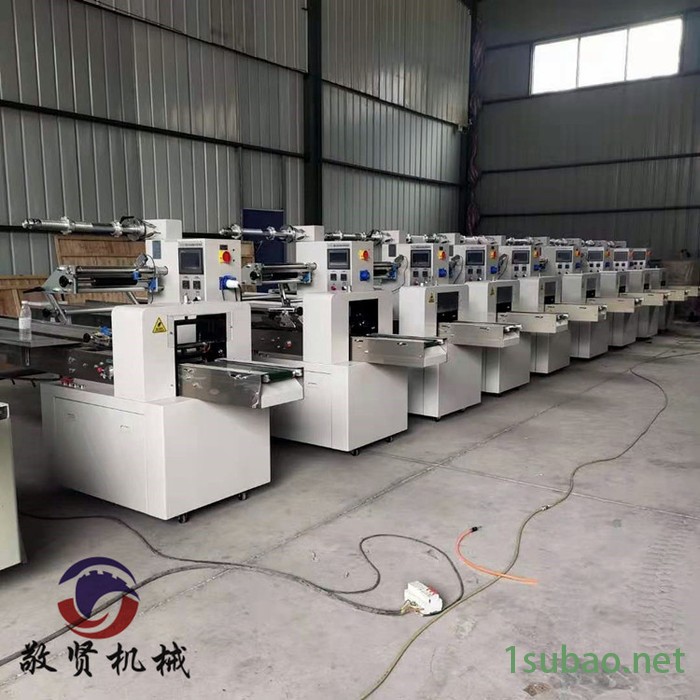 厂家直供食品包装机糖果月饼包装机械枕式包装机伺服机器图4