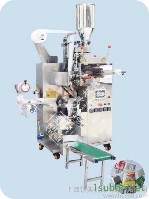 上海钦典 QD-18-II全自动茶叶包装机 304不锈钢茶叶包装机  蜜桃乌龙茶内外袋包装机械图2