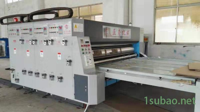 供应纸箱包装机械设备双色水墨印刷开槽机图2