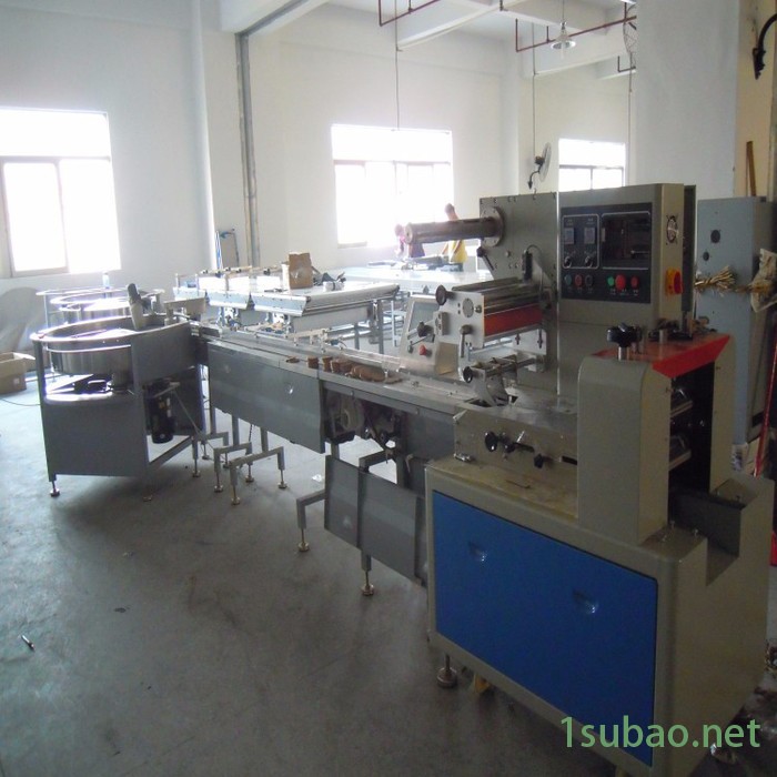 上海钦典包装机械设备枕式包装机全自动食品包装机面包理料线图4