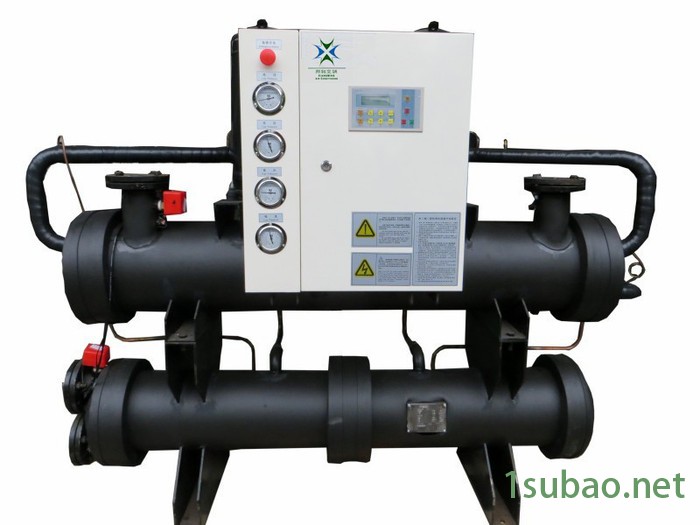 【翔铭空调】冷冻机厂家，-20度中低温螺杆式冷水机组，乙二醇工业冷水冷冻机组图1