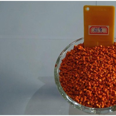 河北生产厂家  桔黄色母粒 PE色母  吹塑  注塑色母价格低 质量优