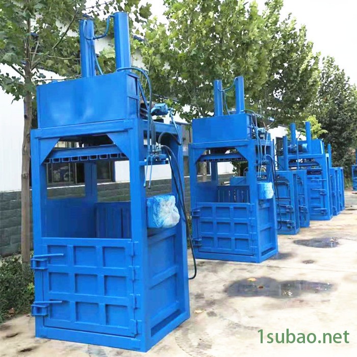 废纸箱纸板打包压块机自动包装机械 油桶压扁机图5