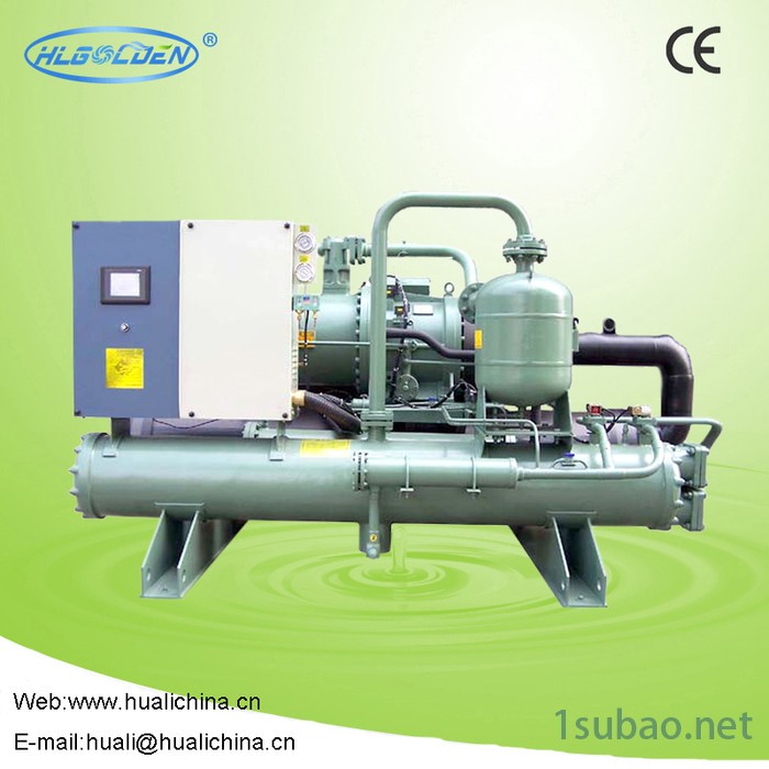 厂家** 冷水机,水冷式冷水机,螺杆式冷水机,165HP,低温冷水机图3