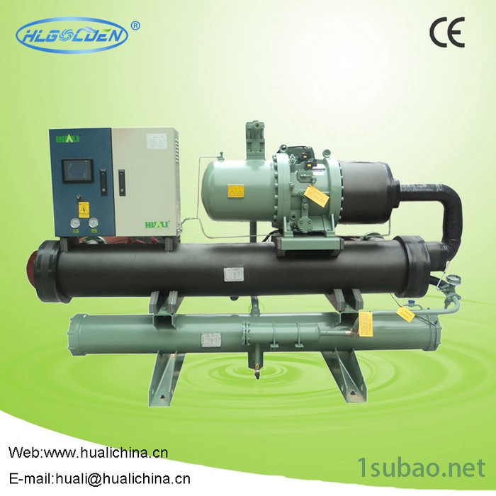 厂家** 冷水机,水冷式冷水机,螺杆式冷水机,165HP,低温冷水机图2