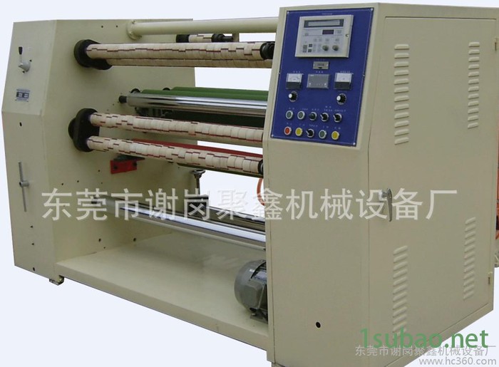專業生產BOPP自粘性膠帶分條機/穿紙管機包裝機械（JX-210）