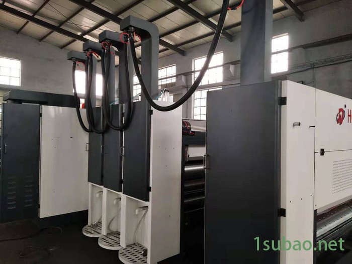 包装机械纸箱机械-HD2600型全自动3色开槽圆压圆模切印刷机+前缘送纸图2